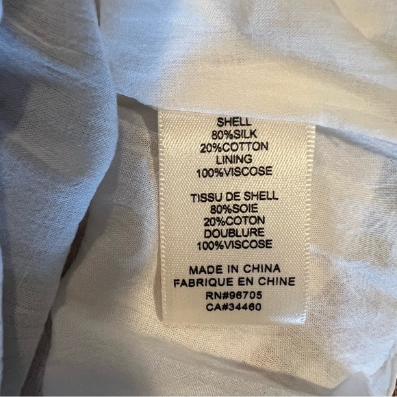 REBECCA TAYLOR Ava Floral-Print Silk Ruffle Tank Midi Dress Size 4/6 - Picture 10 of 11